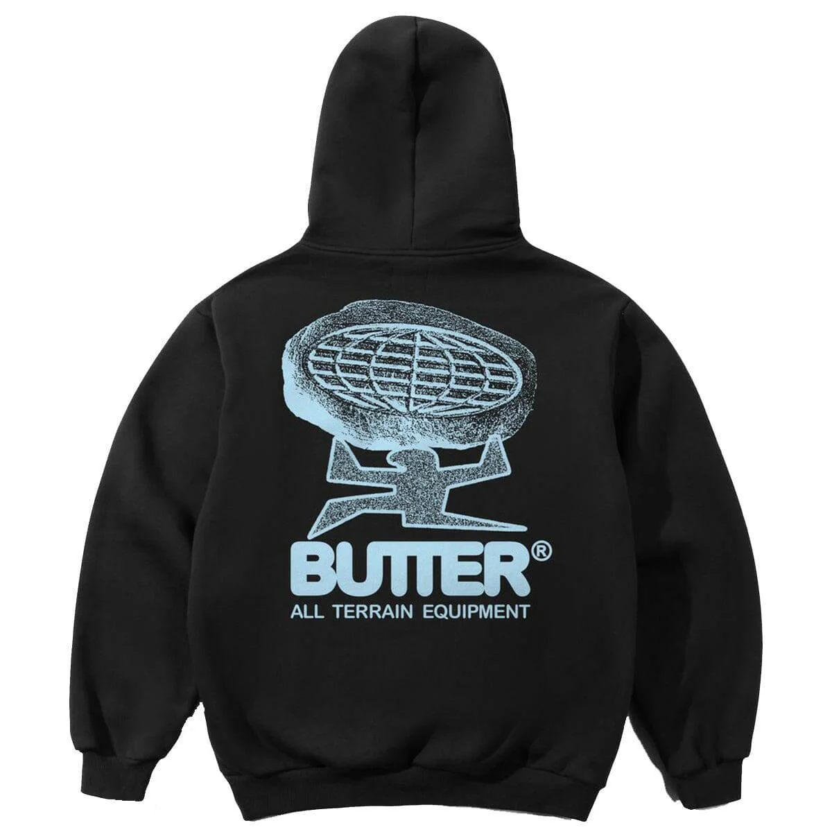 Butter Goods - Terrain Hoodie Black - Image 2