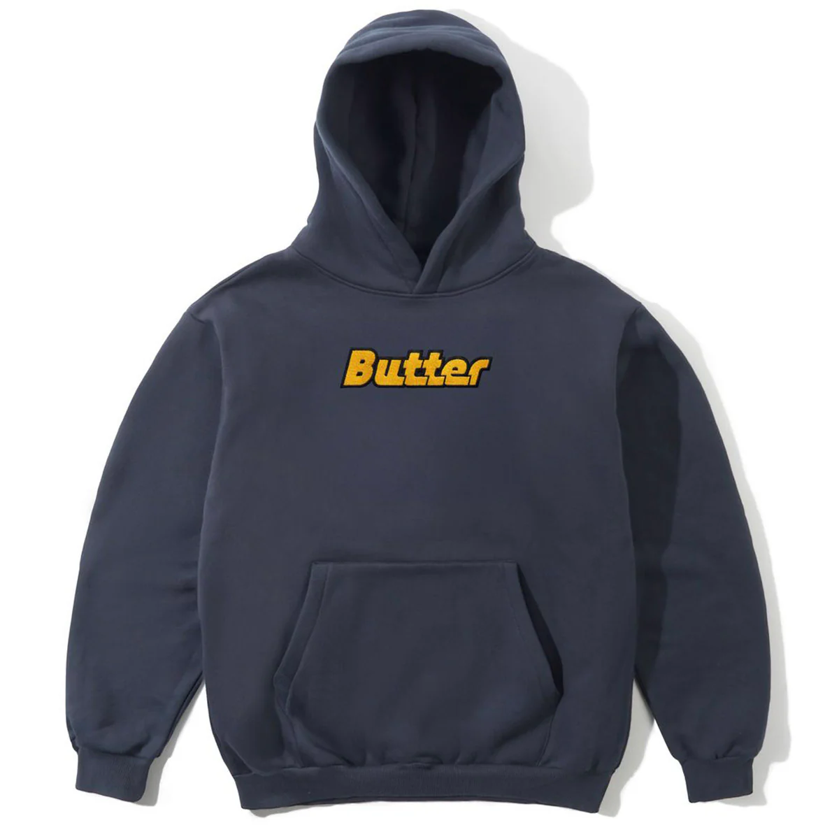 Butter Goods - Transit Hoodie Lead Blue
