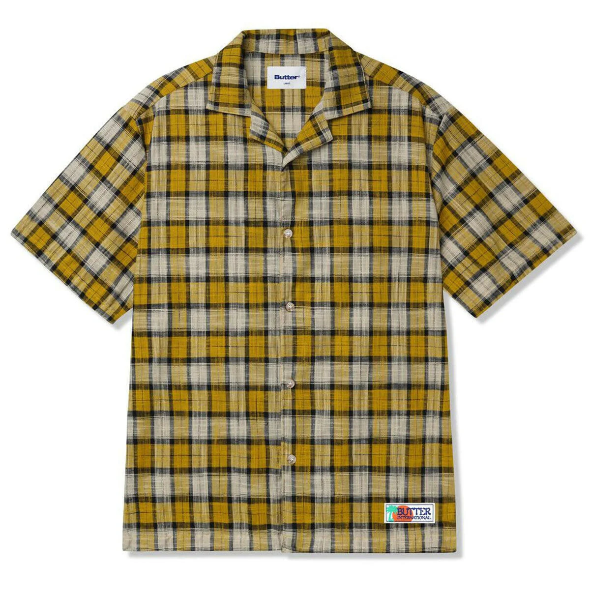 Butter Goods - Vacation S/S Shirt Mustard