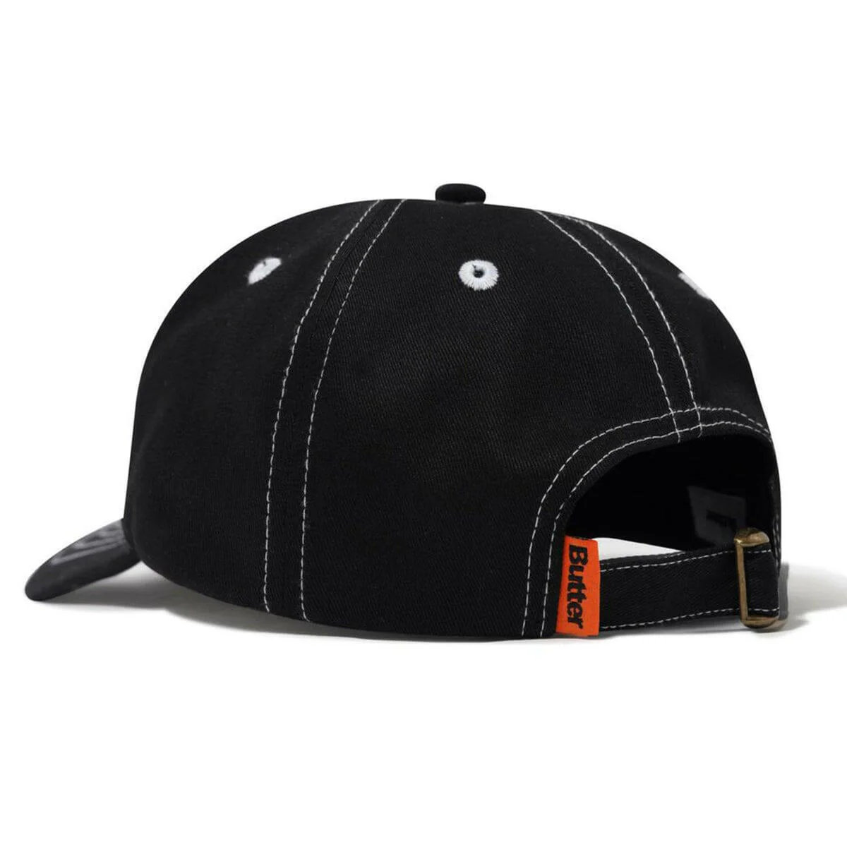 Butter Goods - Warped 6 Panel Cap Black - Image 2