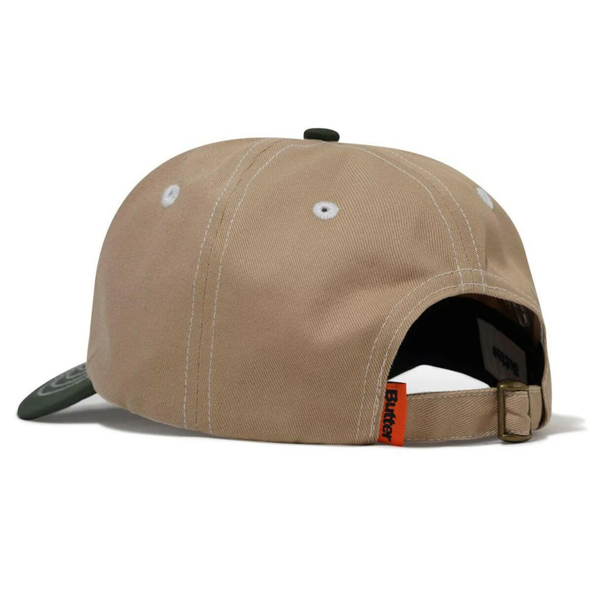 Butter Goods - Warped 6 Panel Cap Tan/Seaweed - Image 2