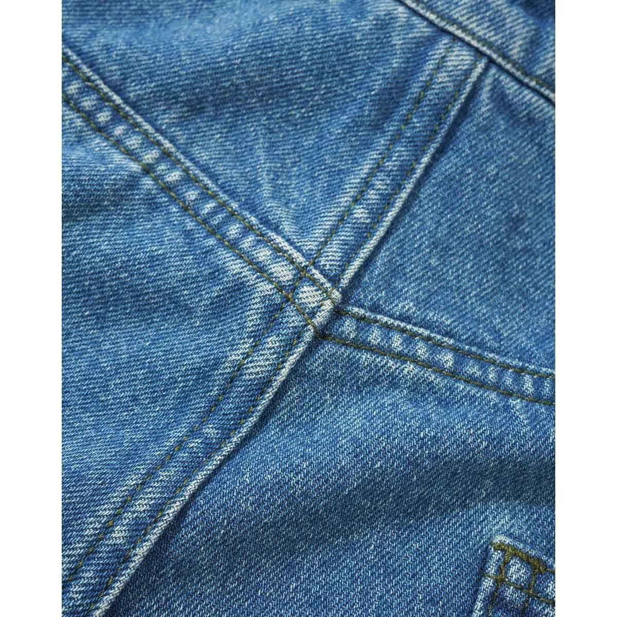 Butter Goods - Warped Denim Jeans Washed Mid Blue - Image 5