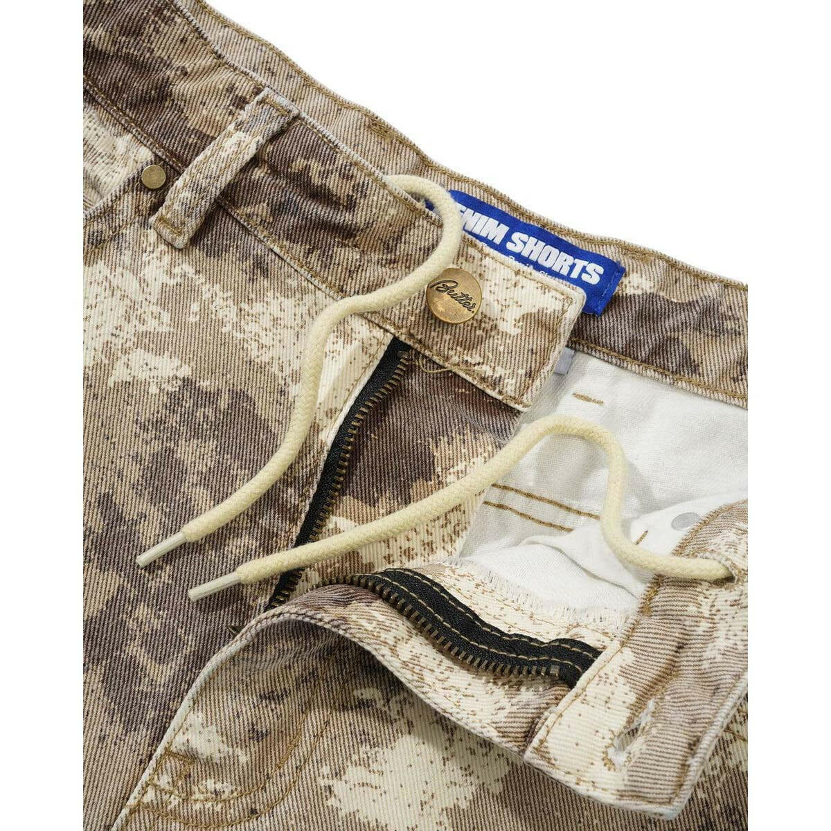 Butter Goods - Weathergear Denim Shorts Camo - Image 5