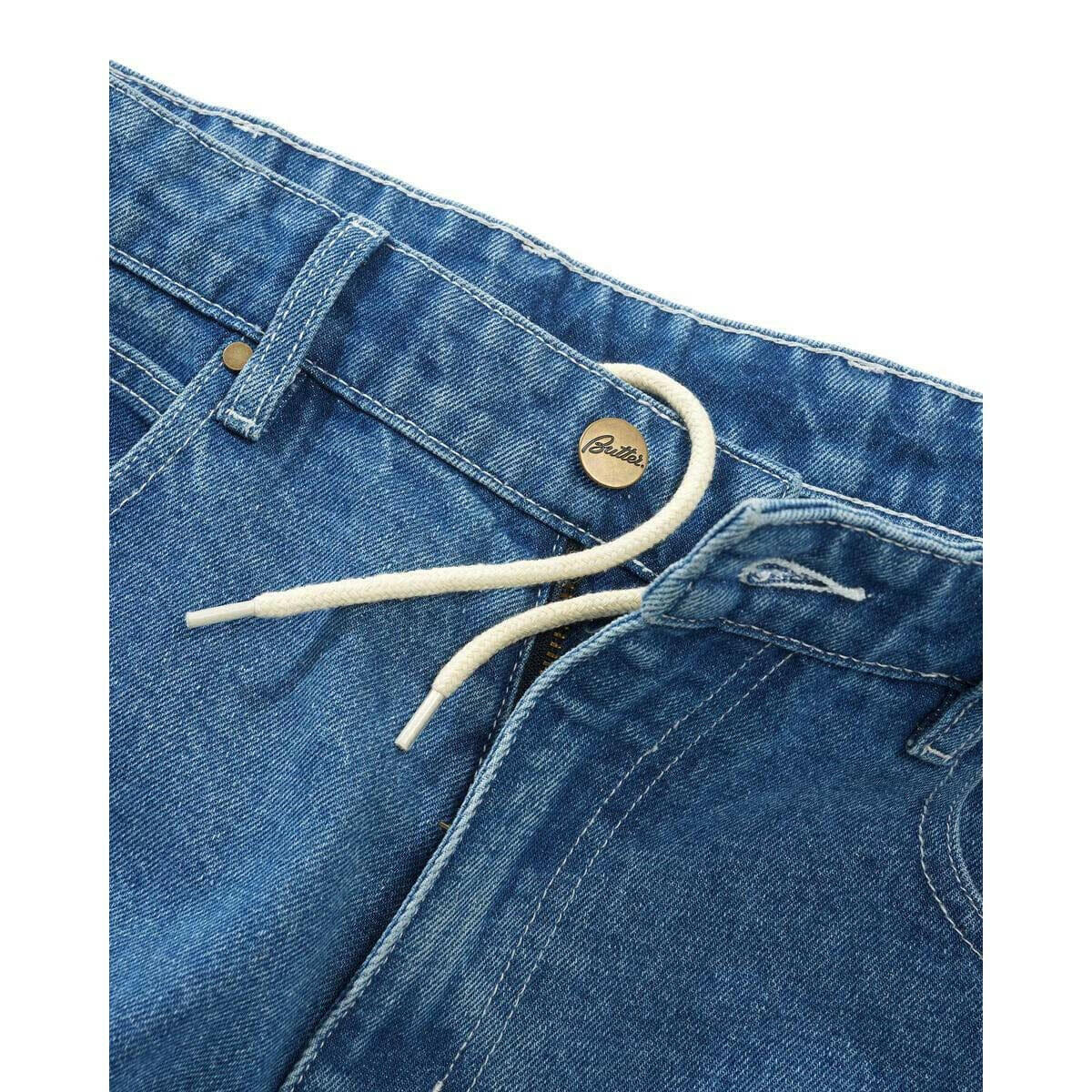 Butter Goods - Weathergear Heavy Weight Denim Jeans Mid Blue - Image 3