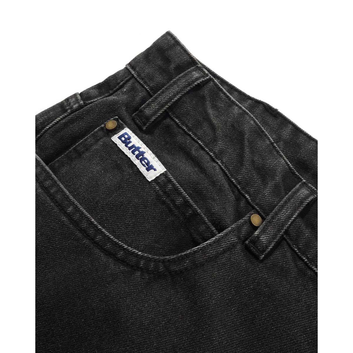 Butter Goods - X Peanuts Spike Denim Jeans Faded Black - Image 4