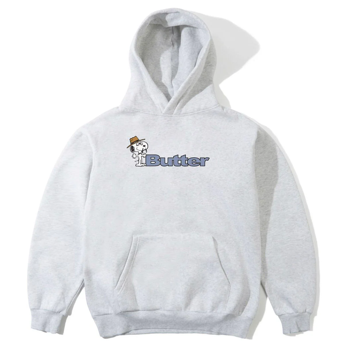Butter Goods - X Peanuts Spike Logo Hoodie Ash