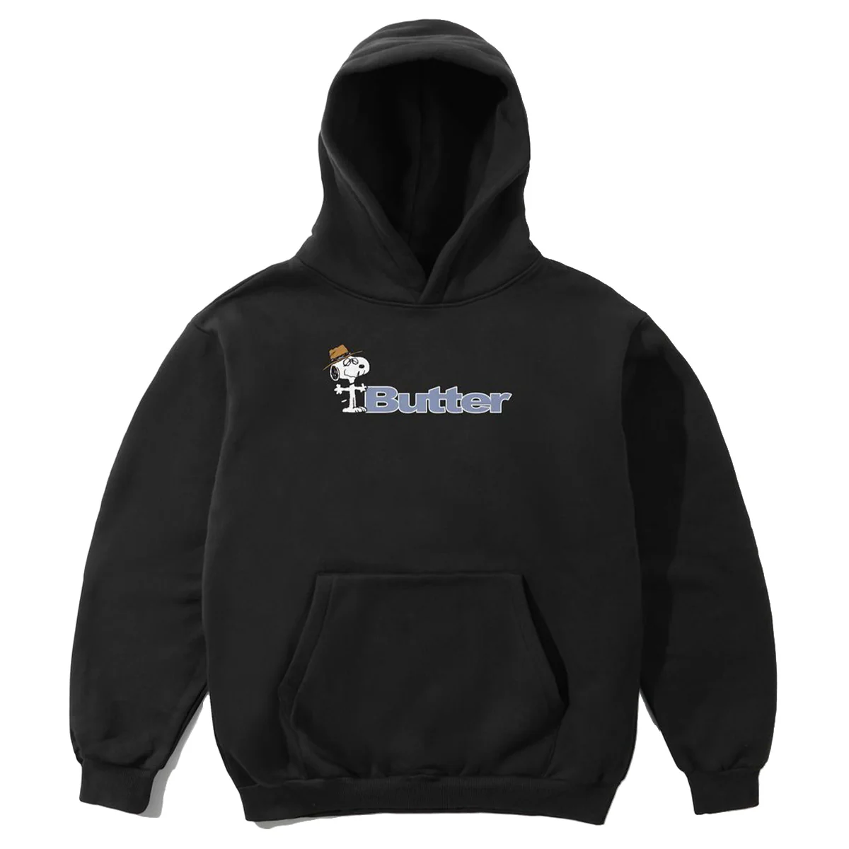 Butter Goods - X Peanuts Spike Logo Hoodie Black