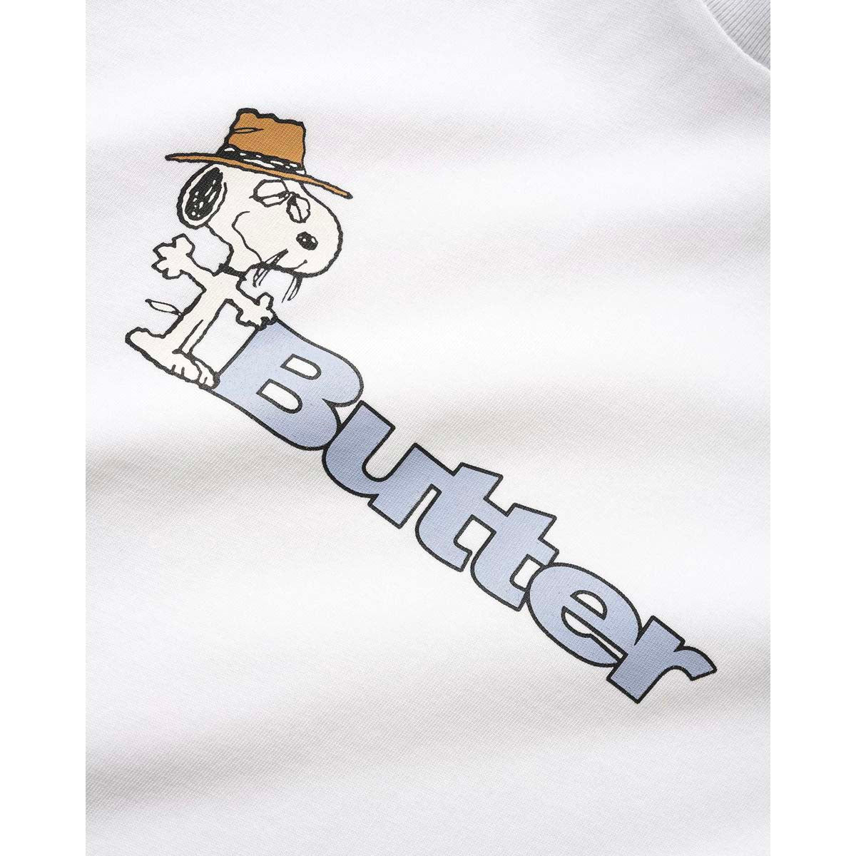Butter Goods - X Peanuts Spike Logo Tee White - Image 2