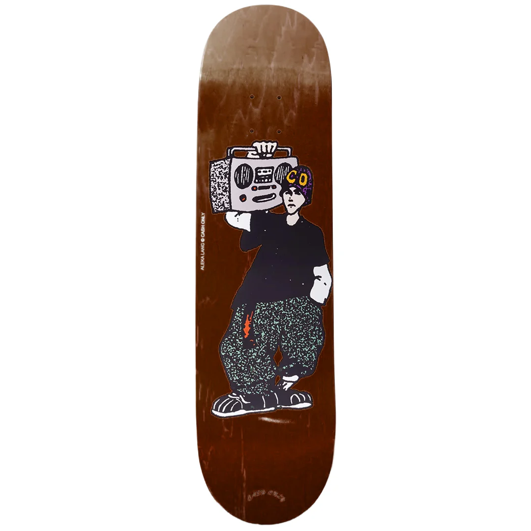 Cash Only - Aleka Lang 8.5 Skateboard Deck