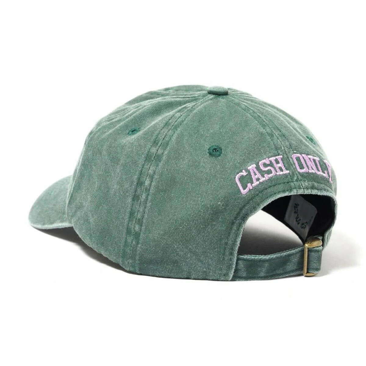 Cash Only - Campus 6 Panel Cap Washed Forest - Image 2
