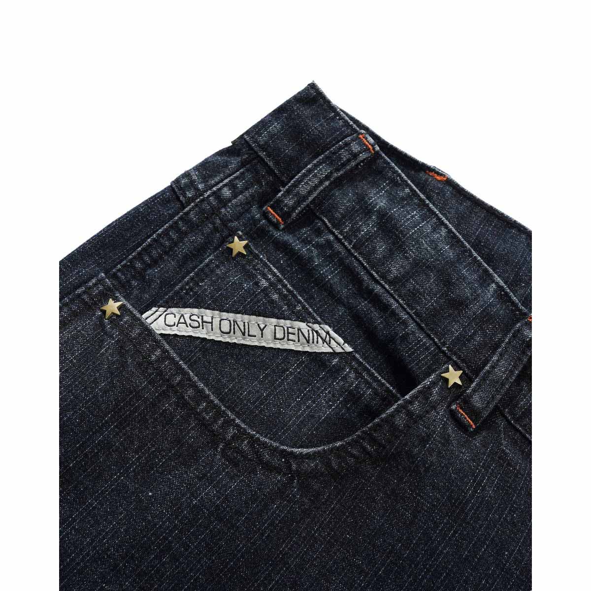 Cash Only - Company Denim Jeans Distress Washed Midnight - Image 4