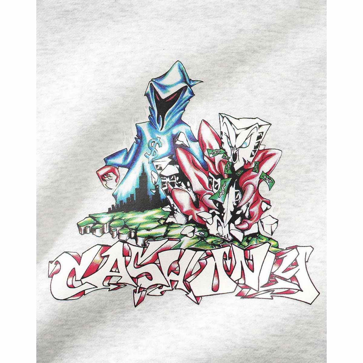 Cash Only - Reaper Hoodie Ash - Image 2