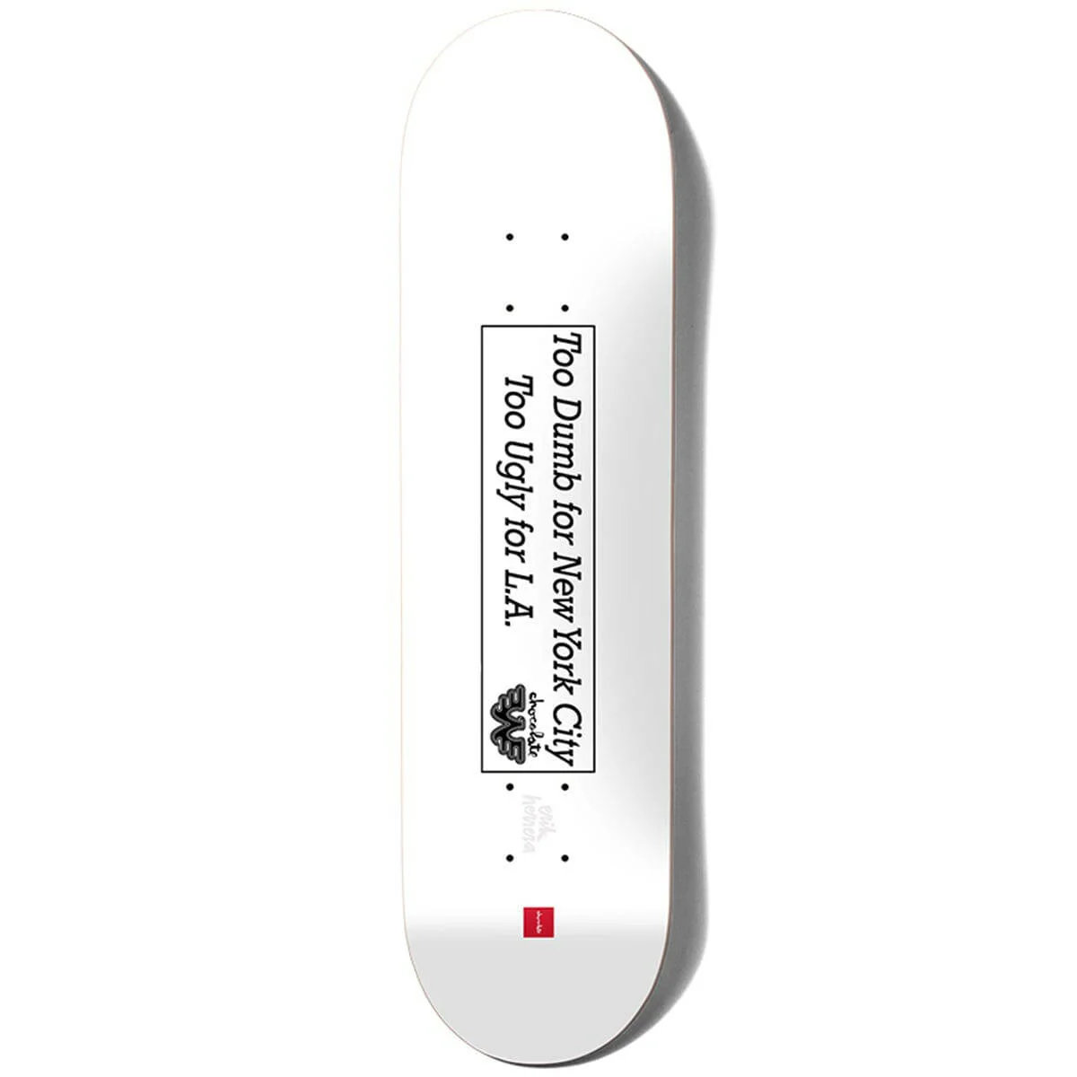 Chocolate - Erik Herrera Waylon Jennings 8.5 Skateboard Deck