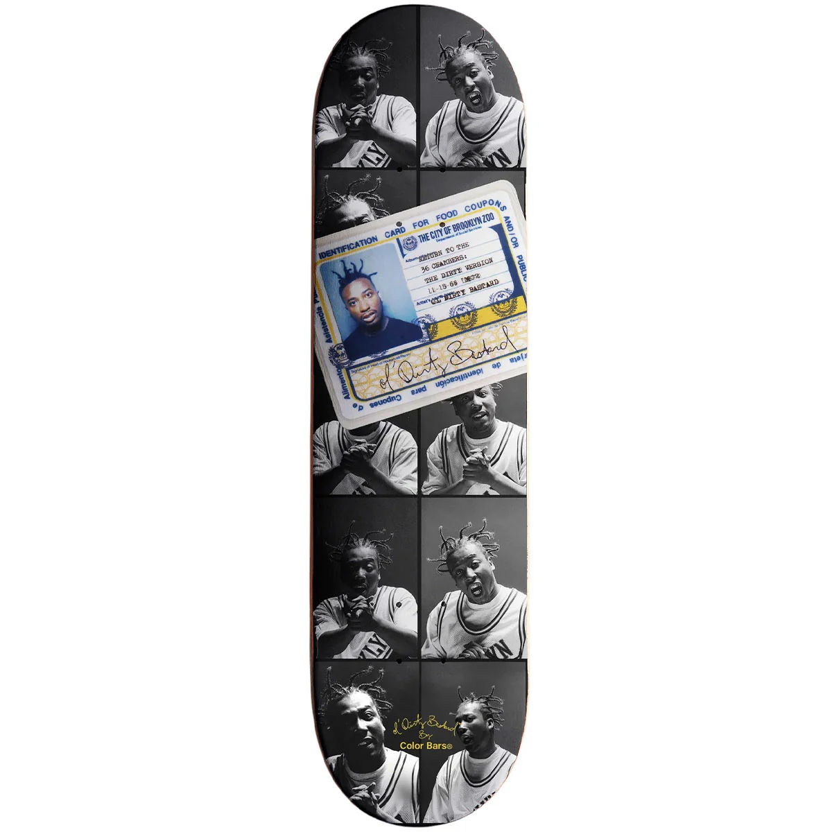 Color Bars - ODB I.D. Card 8.25 Skateboard Deck