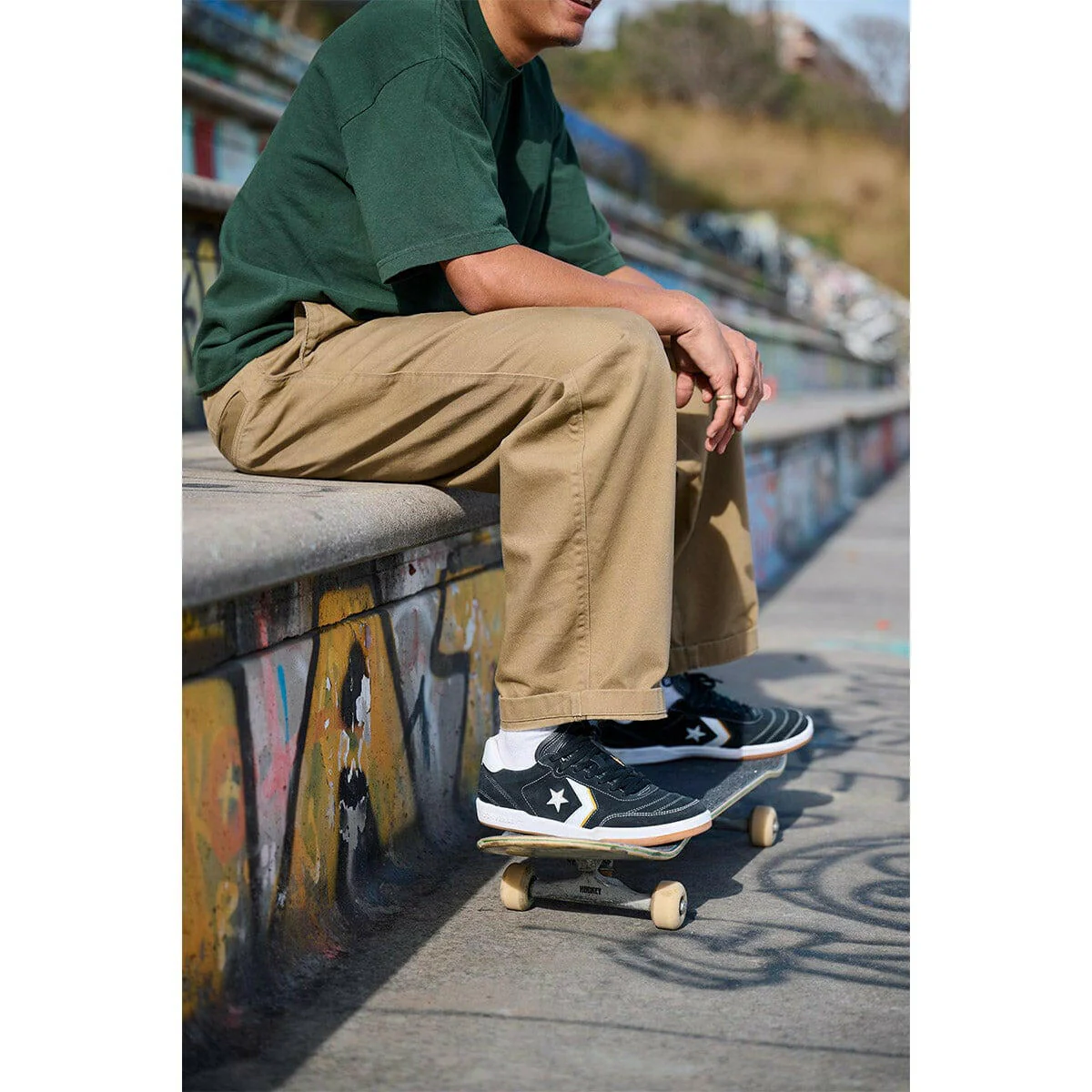 Converse - Louie Lopez Pro 2 Shoes Black/White - Image 6