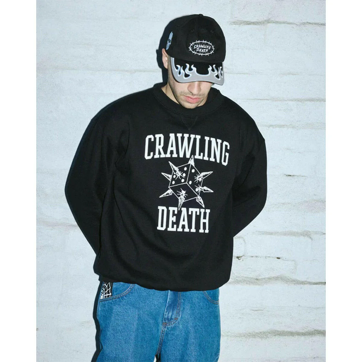 Crawling Death - Spike Dice Crew Black - Image 2