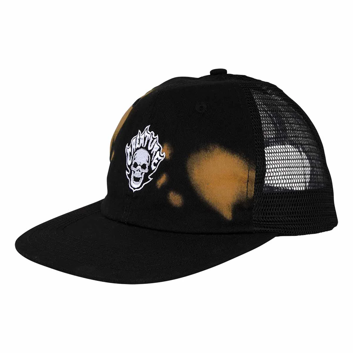 Creature - Bonehead Flame Trucker Greasy Black