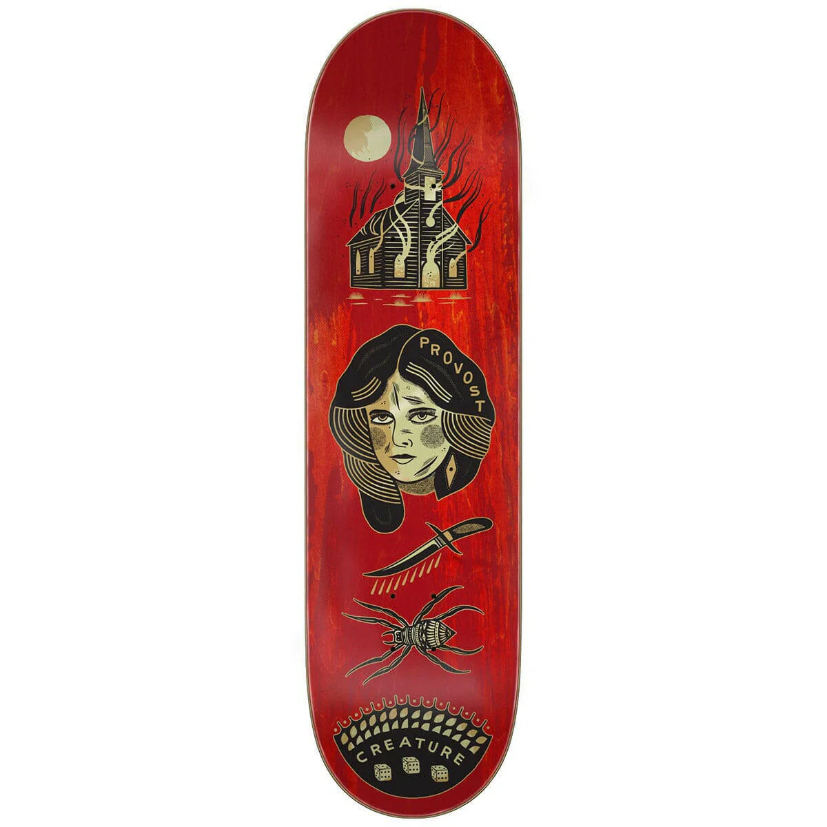 Creature - Collin Provost Origins 8.47 Skateboard Deck