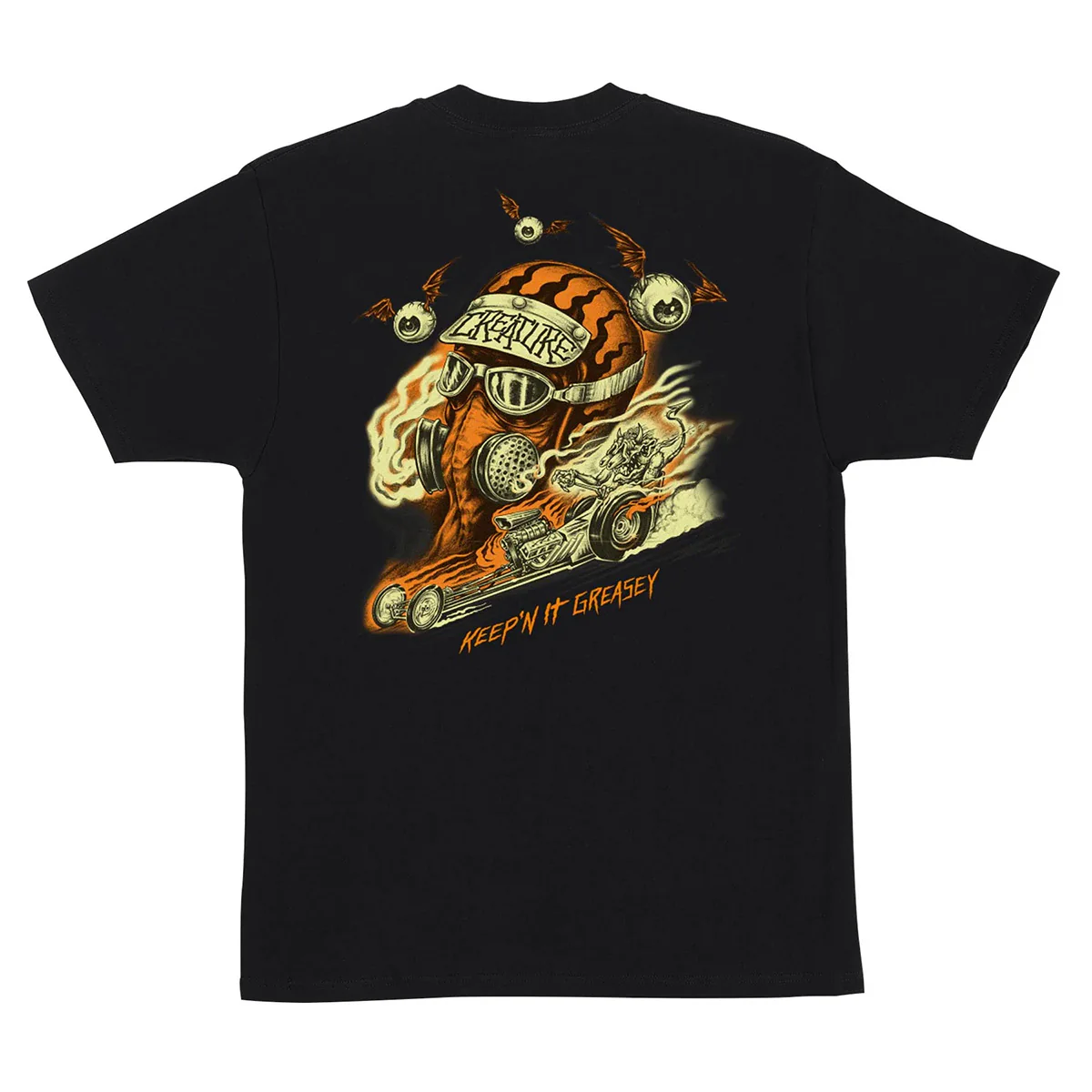 Creature - Crash and Burn Tee Black - Image 2