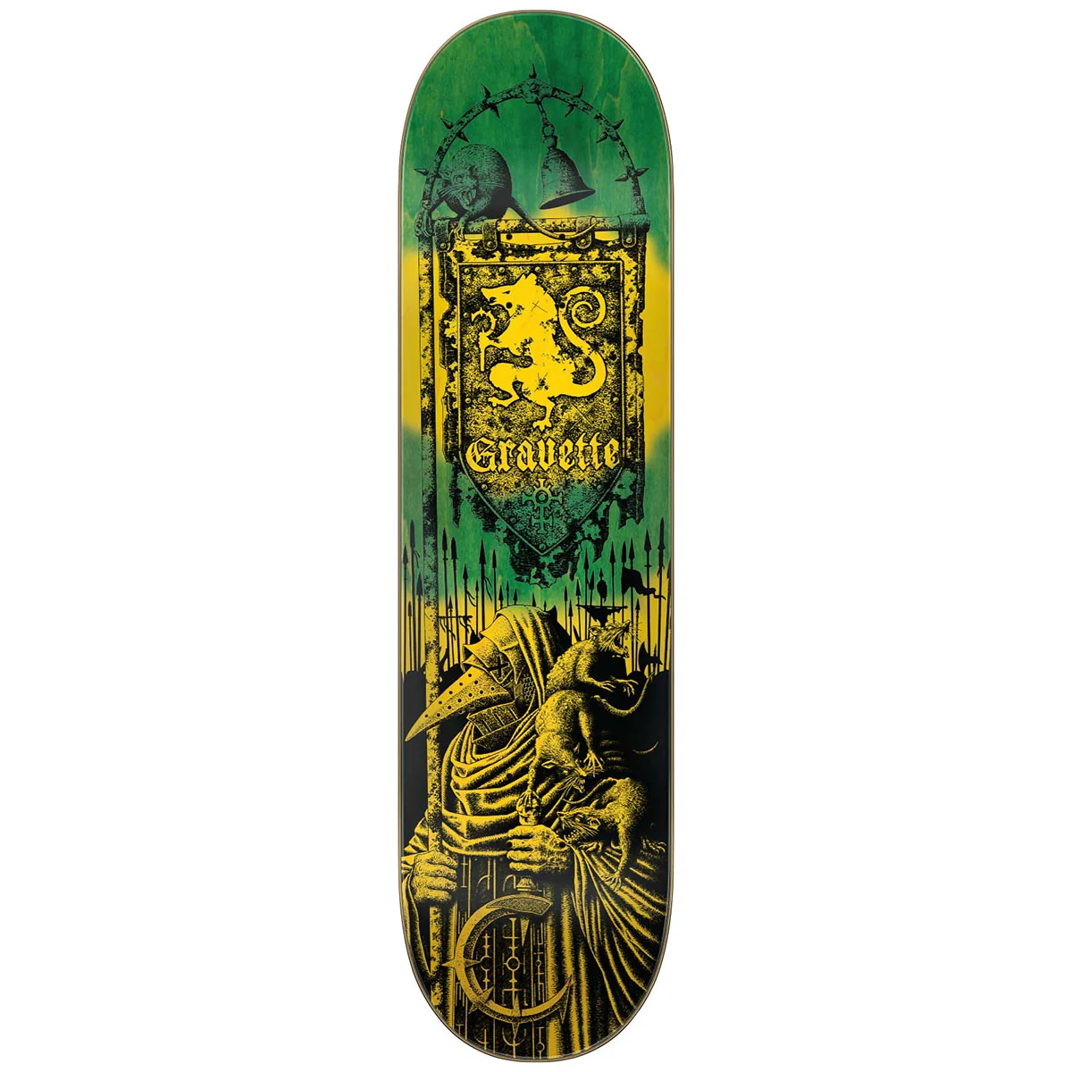 Creature - David Gravette Messenger VX 8.3 Skateboard Deck