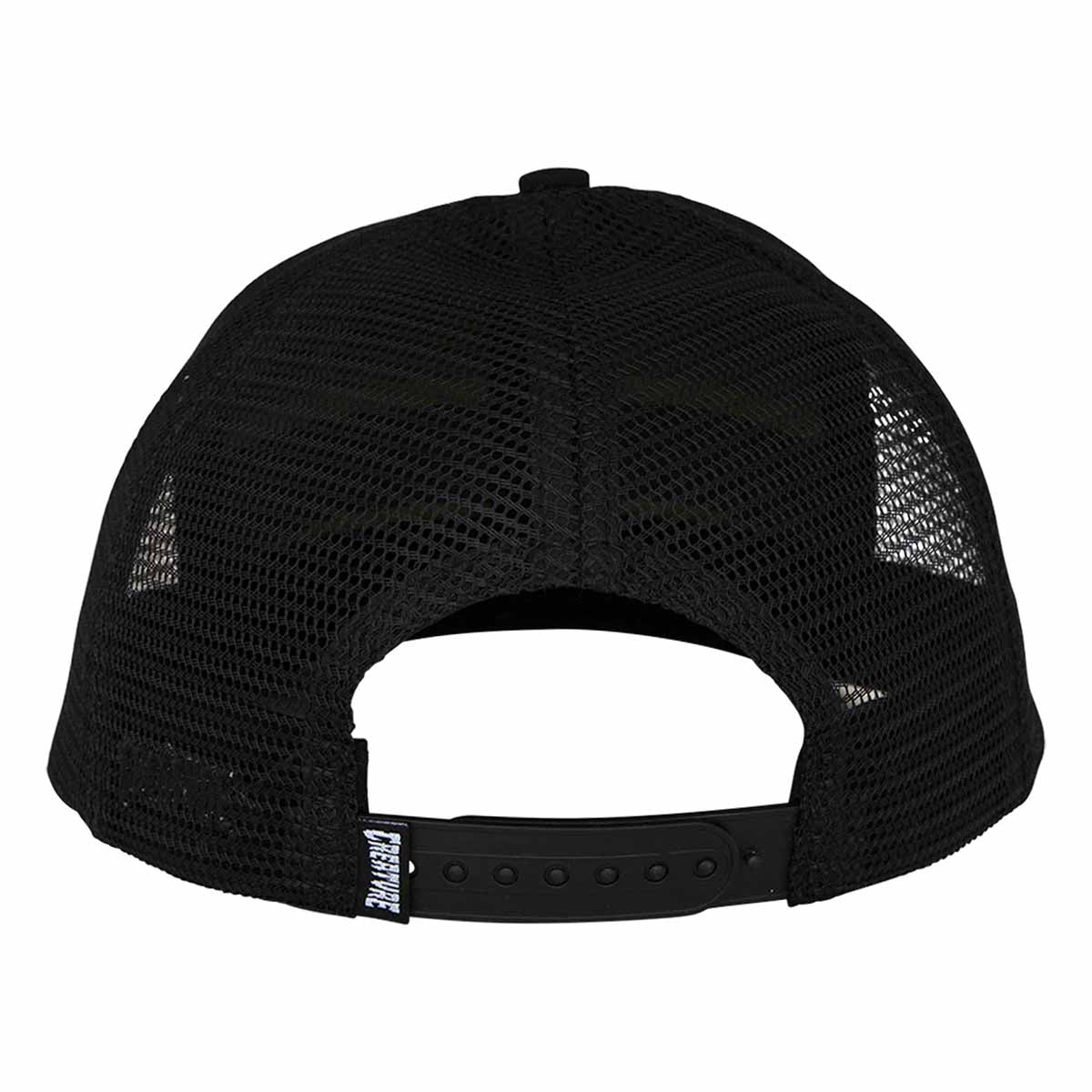 Creature - High Country Trucker Hat Black/Off White - Image 3