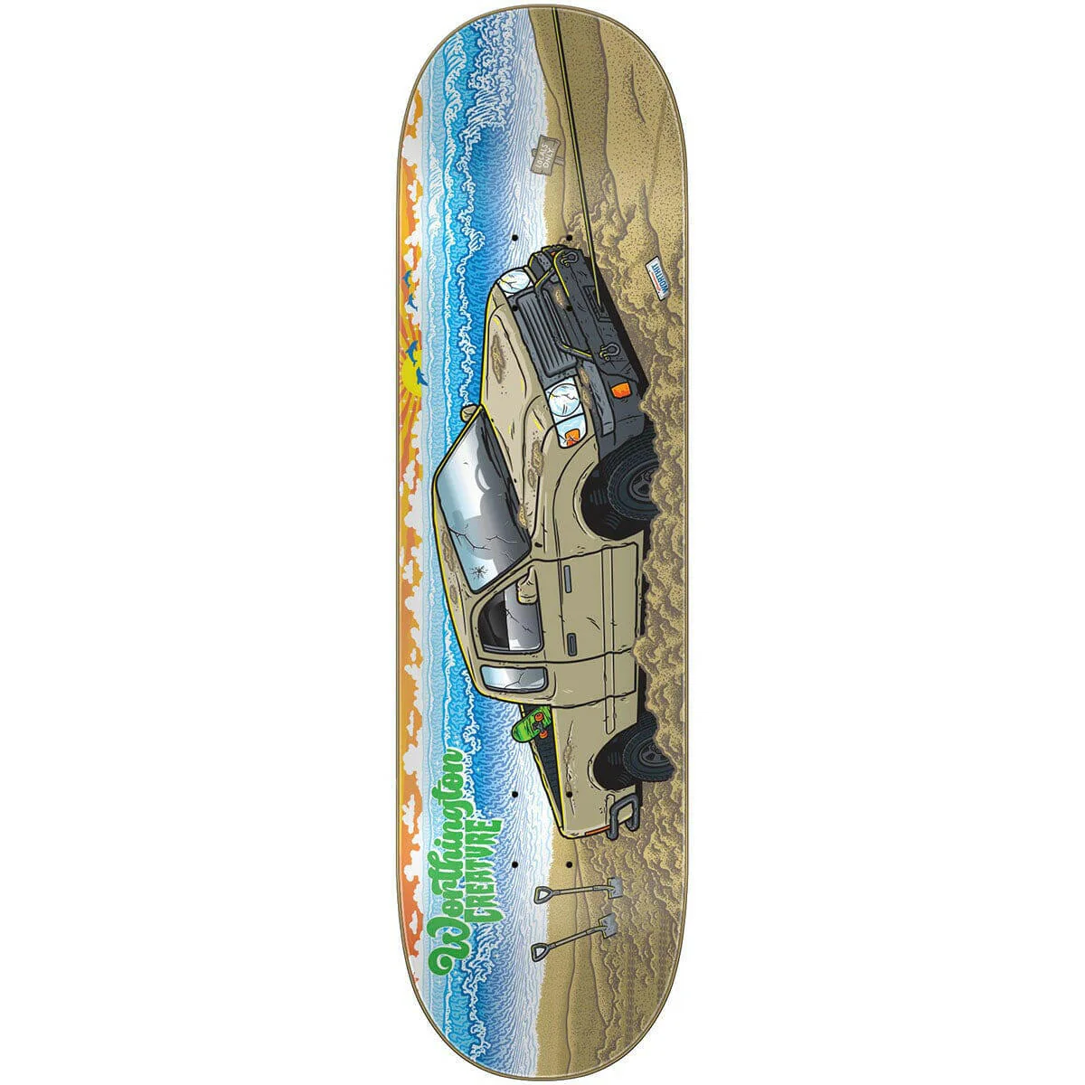 Creature - John Worthington Paradise VX 8.6 Skateboard Deck