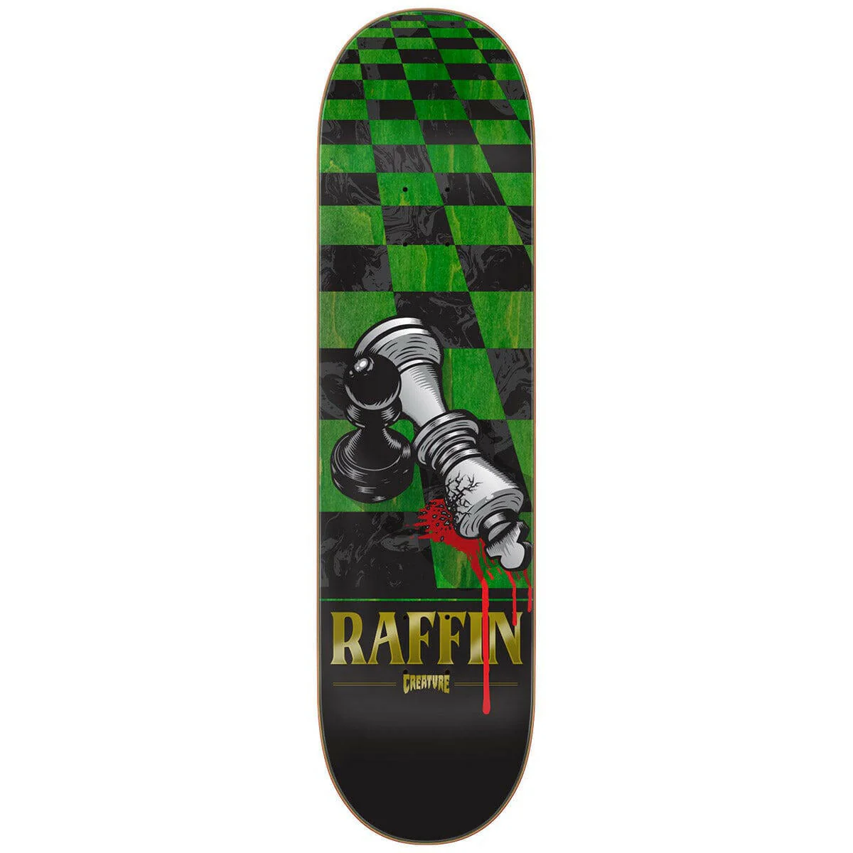 Creature - Peter Raffin Checkmate 8.25 Skateboard Deck