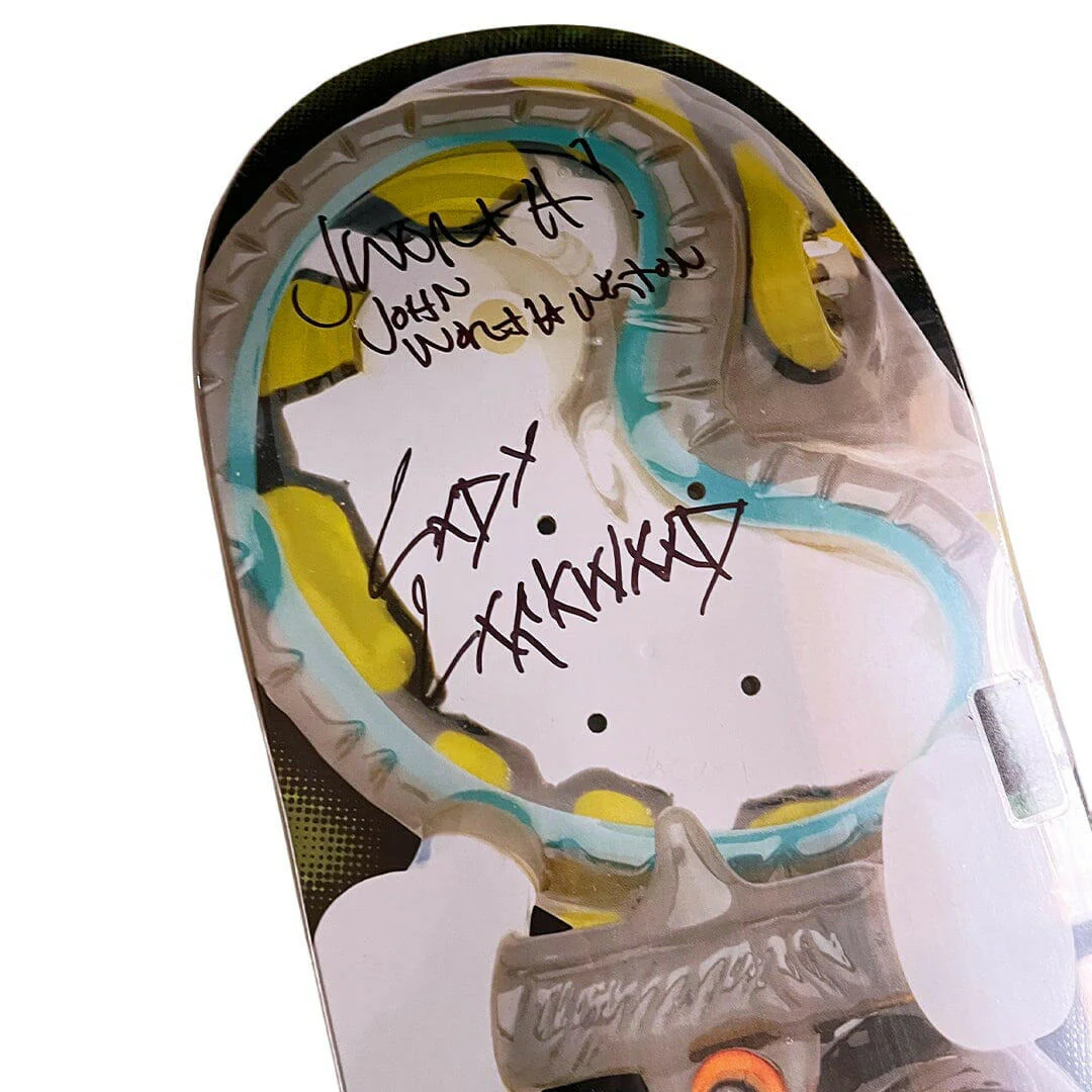 Creature - SIGNED Cody Lockwood Fumes 8.25 Skateboard Deck - Image 2