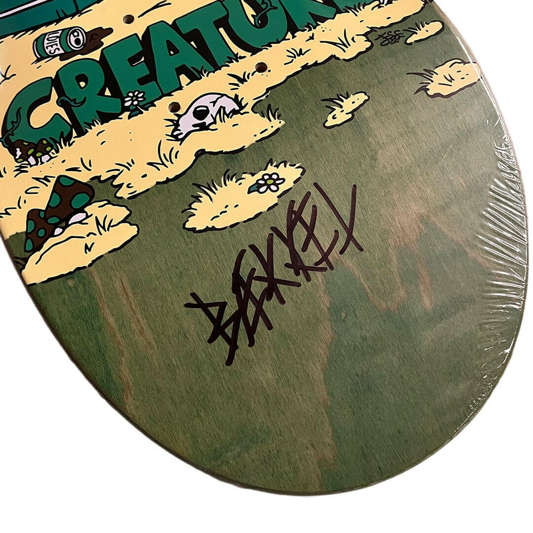 Creature - SIGNED Kevin Baekkel Big Game 8.53 Skateboard Deck - Image 3