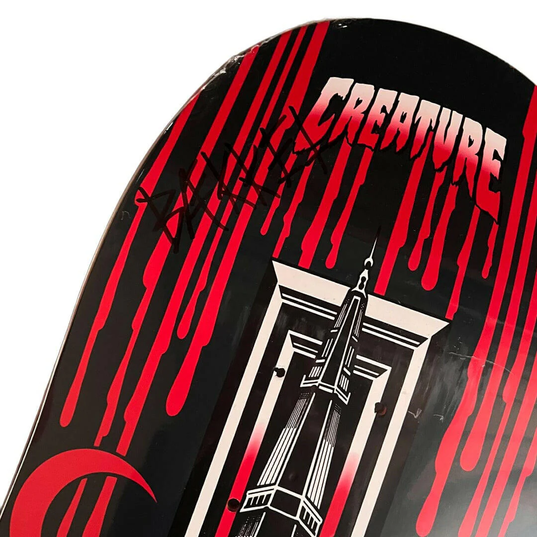 Creature - SIGNED Kevin Baekkel Metal XX 8.51 Skateboard Deck - Image 2