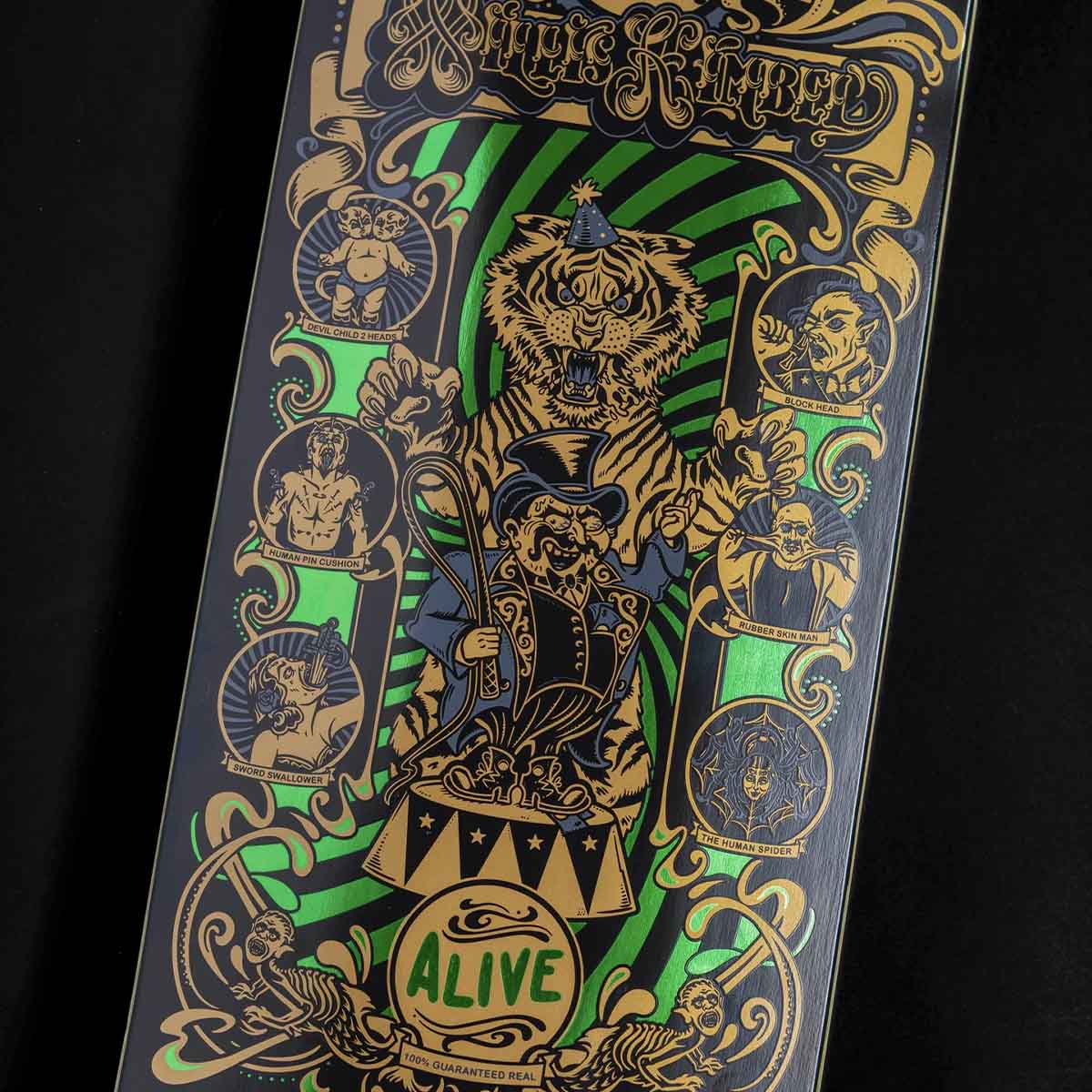 Creature - Willis Kimbel Sideshow 9.0 Skateboard Deck - Image 3
