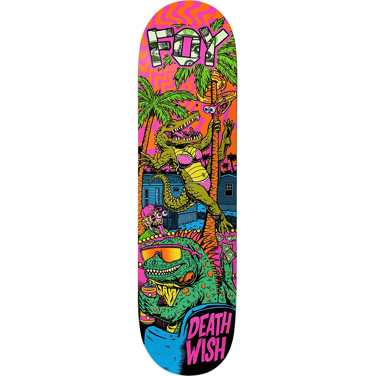 Deathwish - Jamie Foy Dysfuntion 8.25 Skateboard Deck