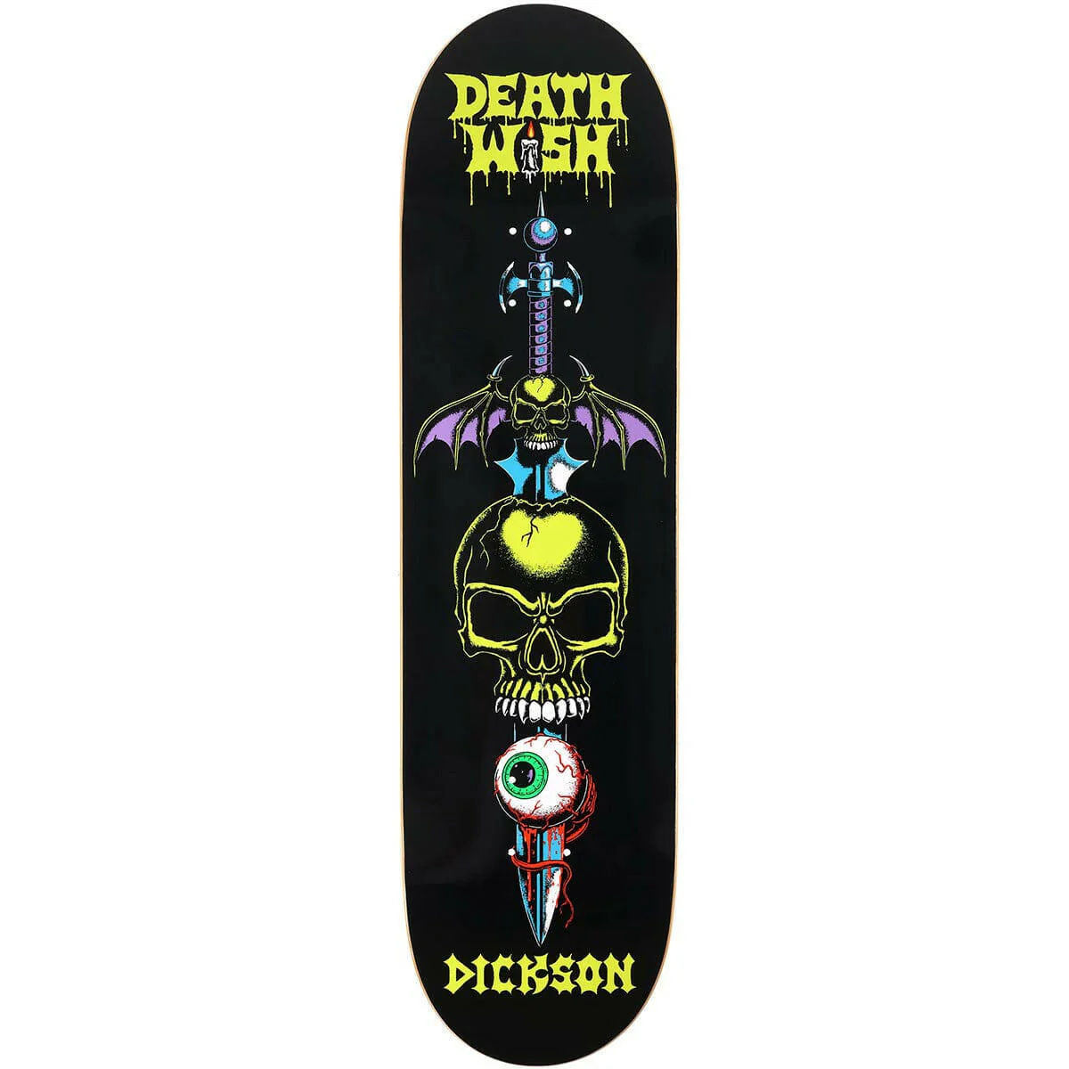 Deathwish - Jon Dickson Forgotten Relics 8.25 Skateboard Deck
