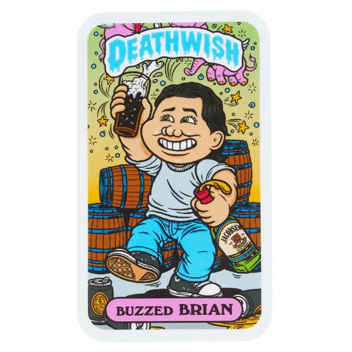 Deathwish - Low Life Kids Sticker - Image 2