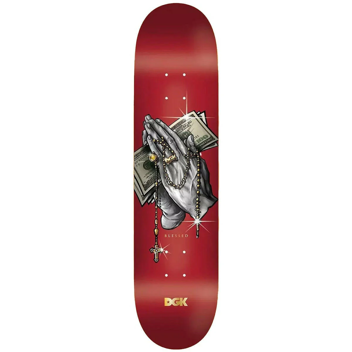 DGK - Blessed Lenticular 8.25 Skateboard Deck - Image 2