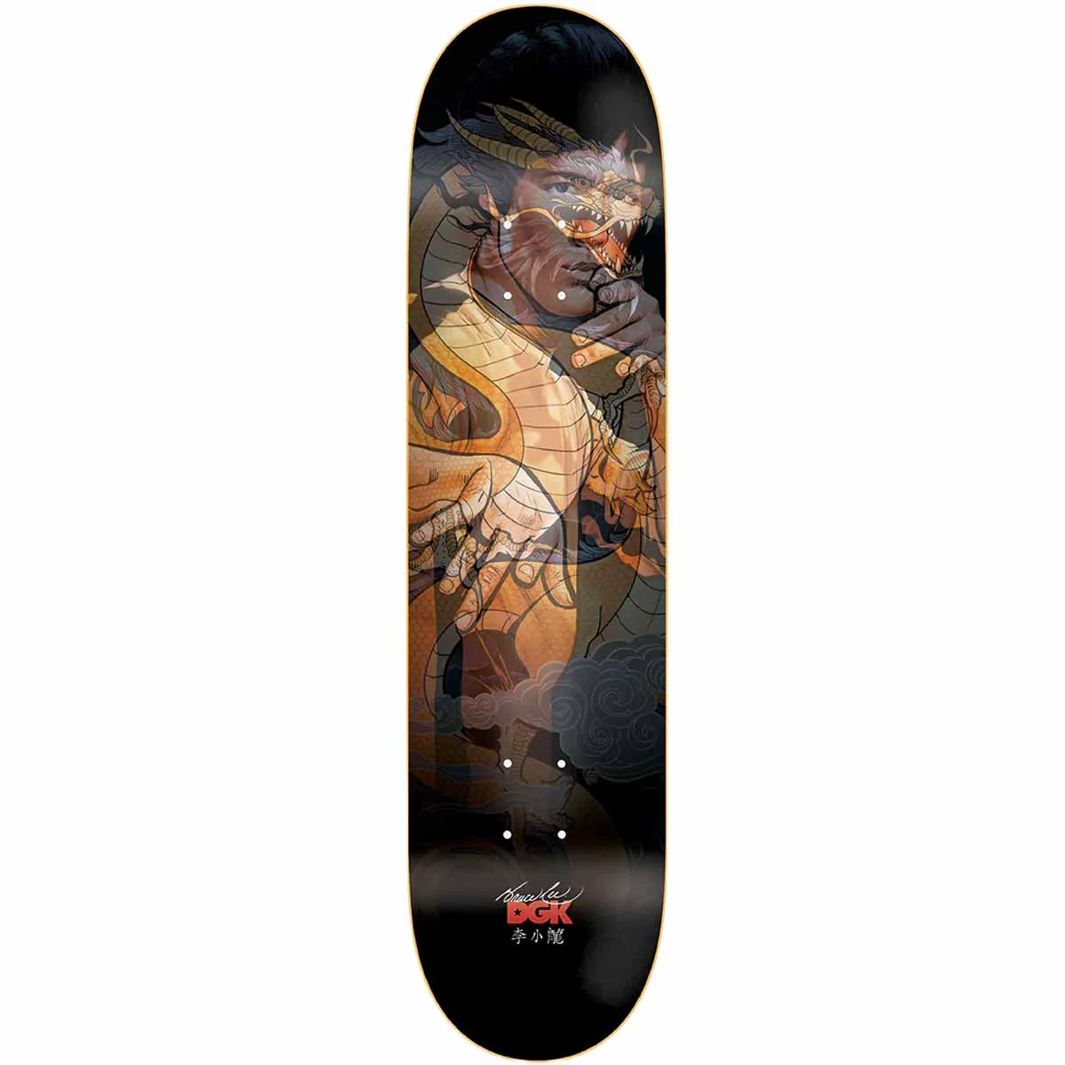 DGK - Bruce Lee Dragon Lee Lenticular 8.25 Skateboard Deck - Image 2