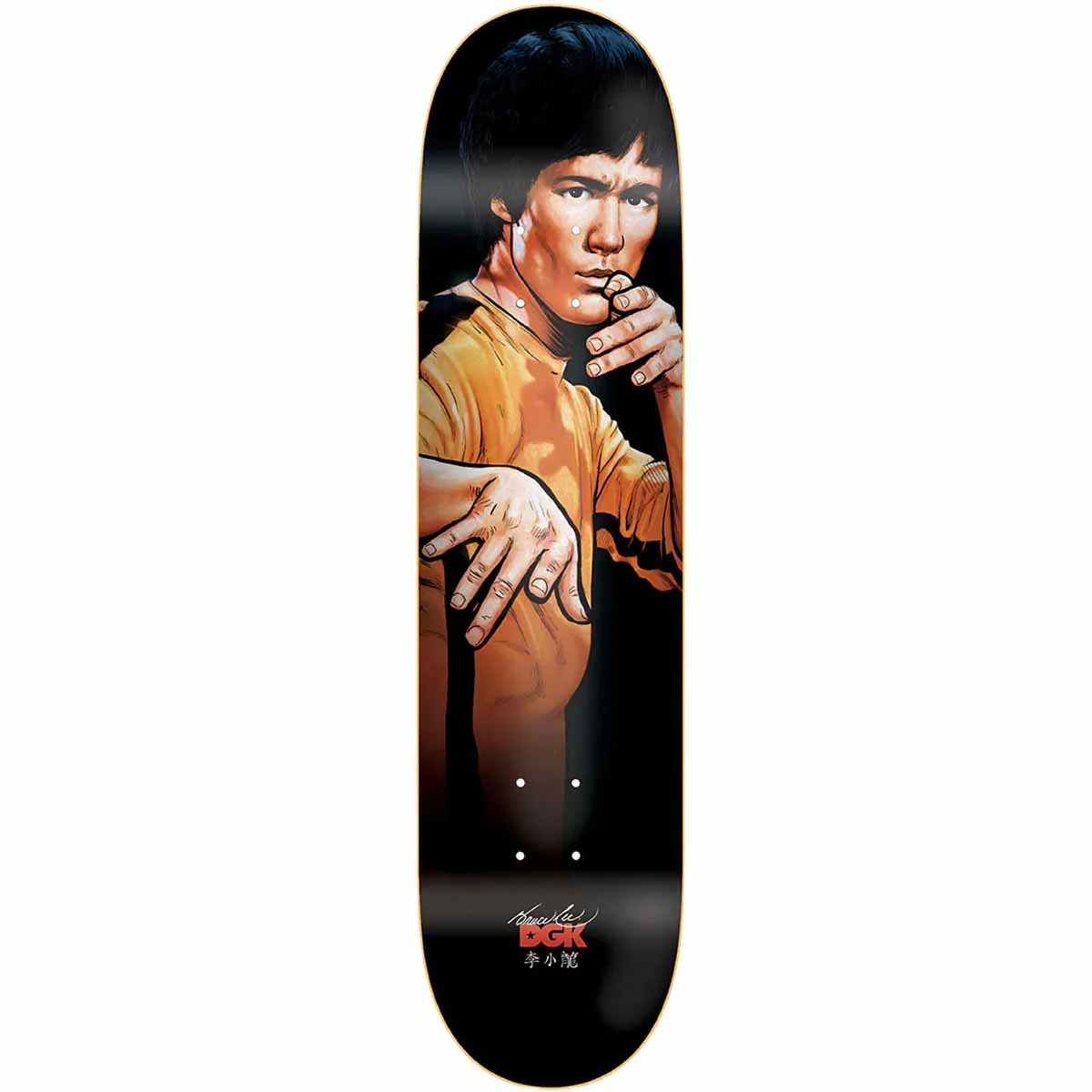 DGK - Bruce Lee Dragon Lee Lenticular 8.25 Skateboard Deck - Image 3