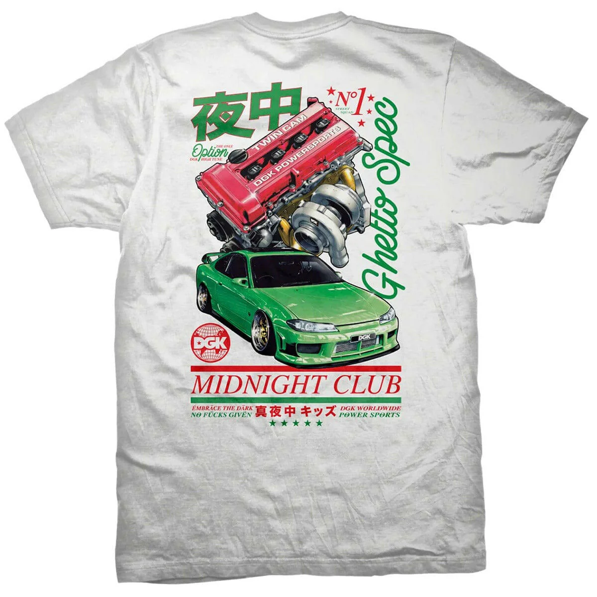 DGK - Only Option Tee White