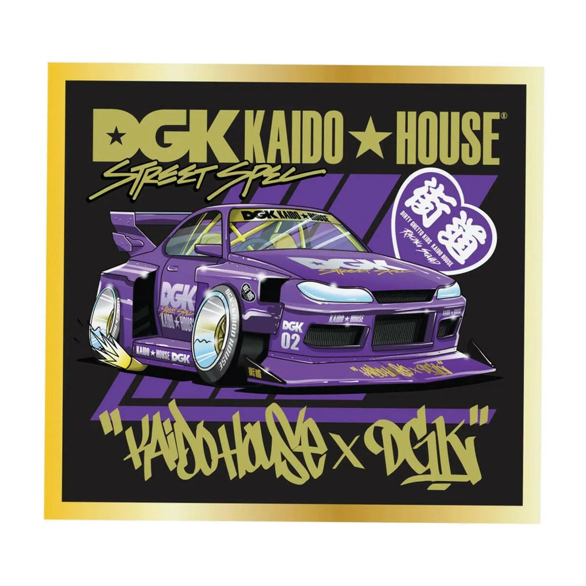 DGK - Roulette Racer 3.5" Sticker