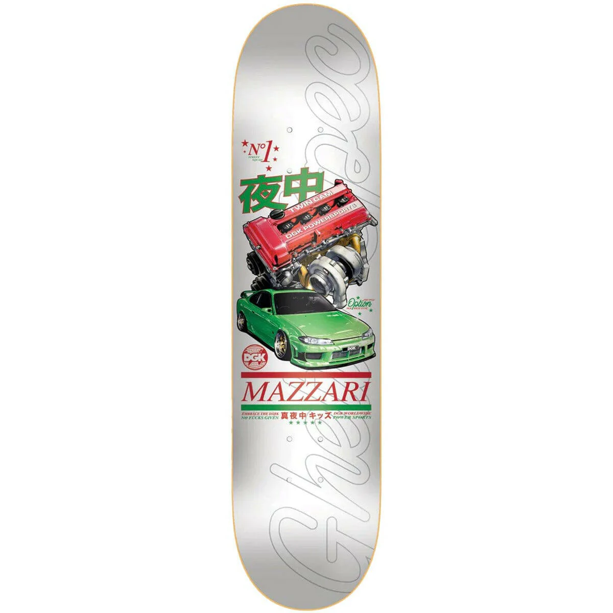 DGK - Will Mazzari Only Option 8.25 Skateboard Deck