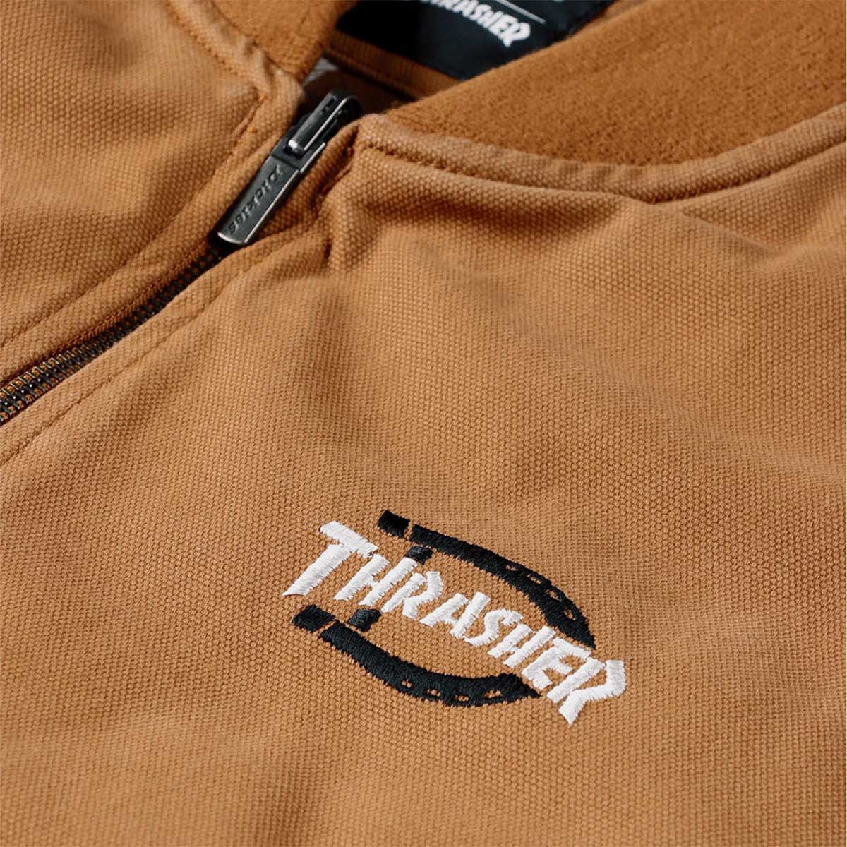 Dickies - Thrasher Vest Jacket Brown Duck - Image 4