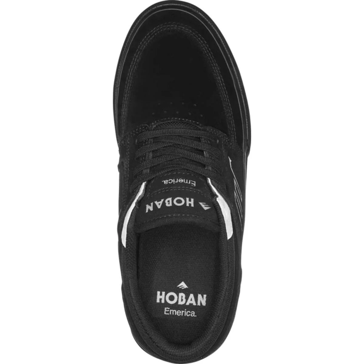 Emerica - Hoban Shoes Black/Black/White - Image 3