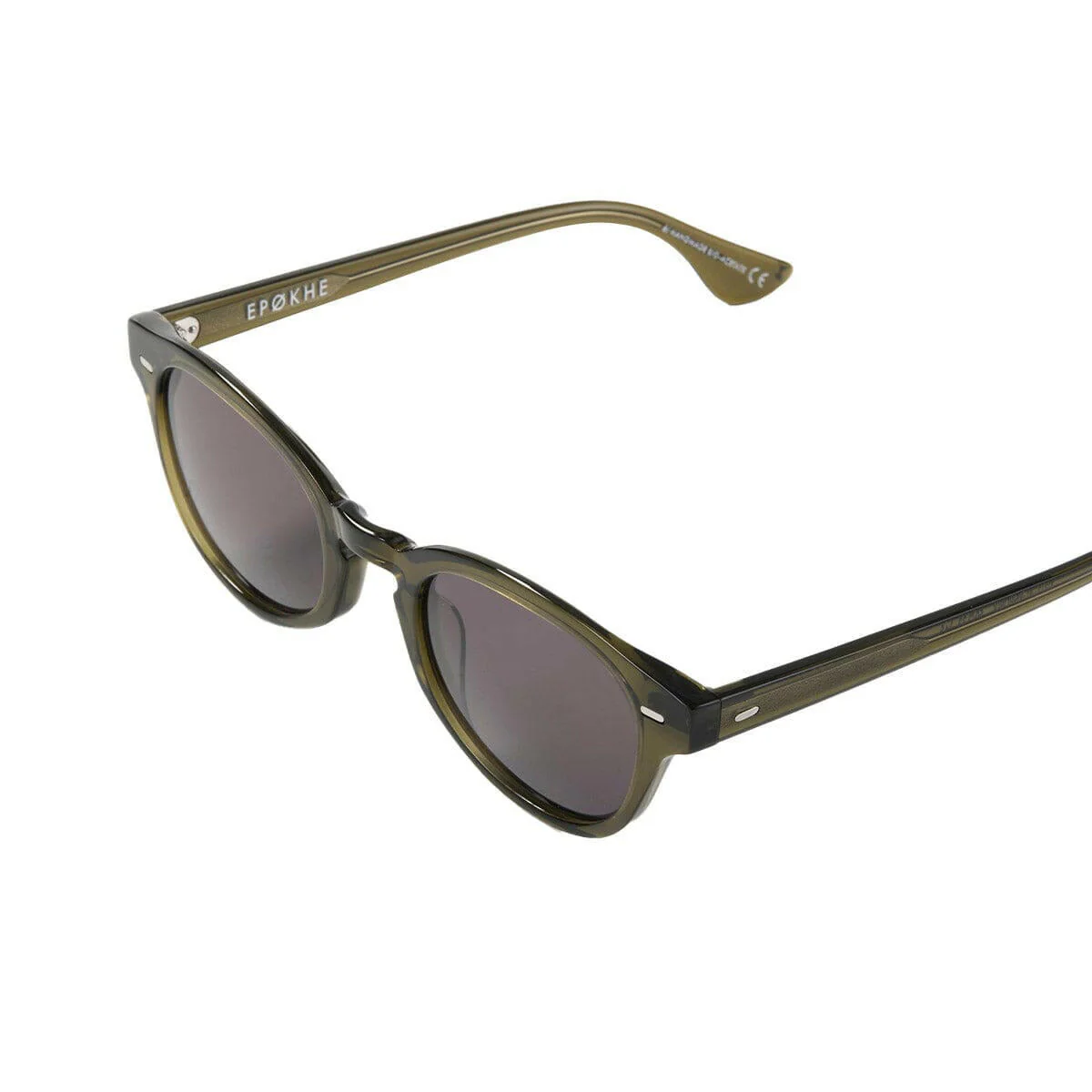 Epokhe - Coil Sunglasses Army Green Polished/Black - Image 3