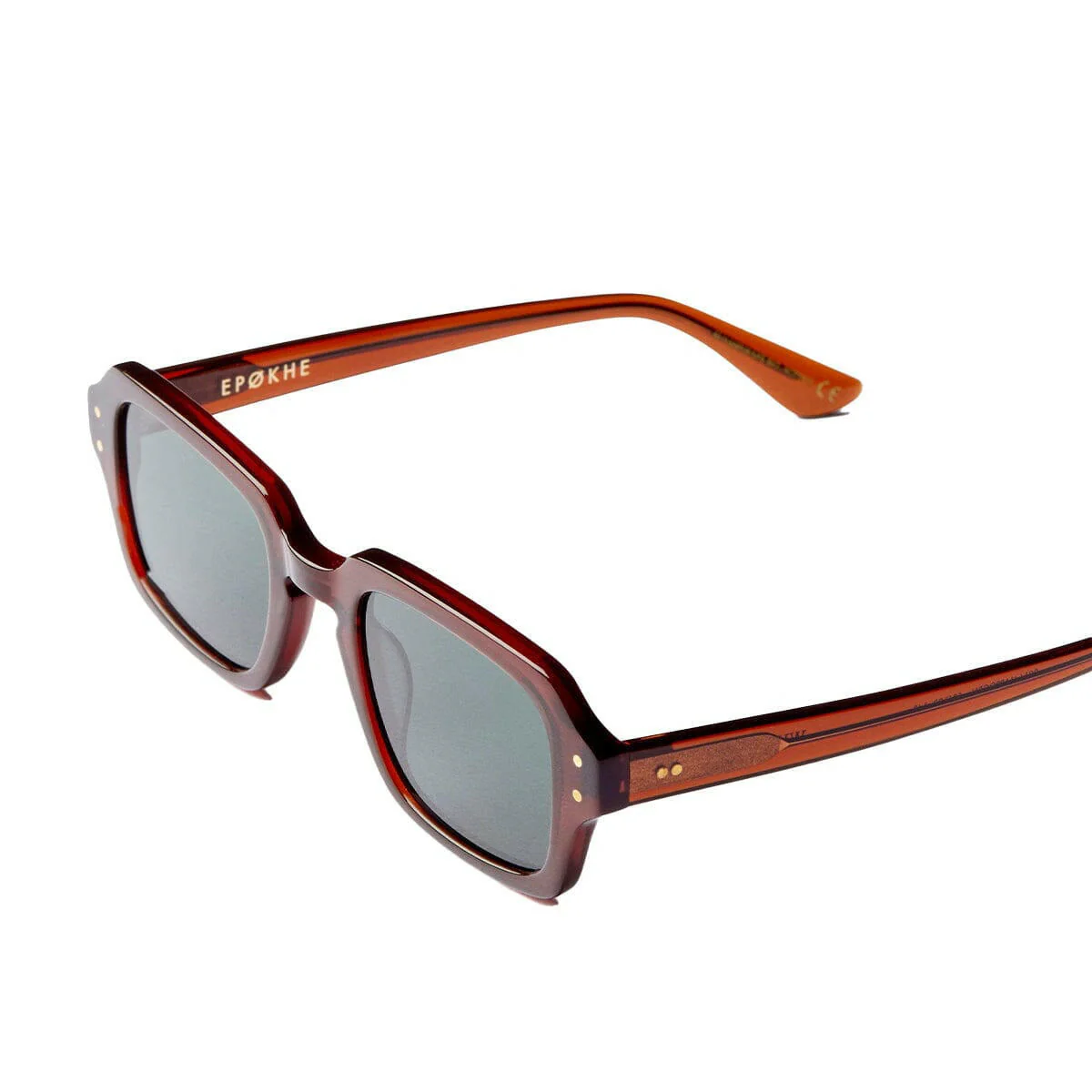 Epokhe - Wilson Sunglasses Maple Polished/Green - Image 4