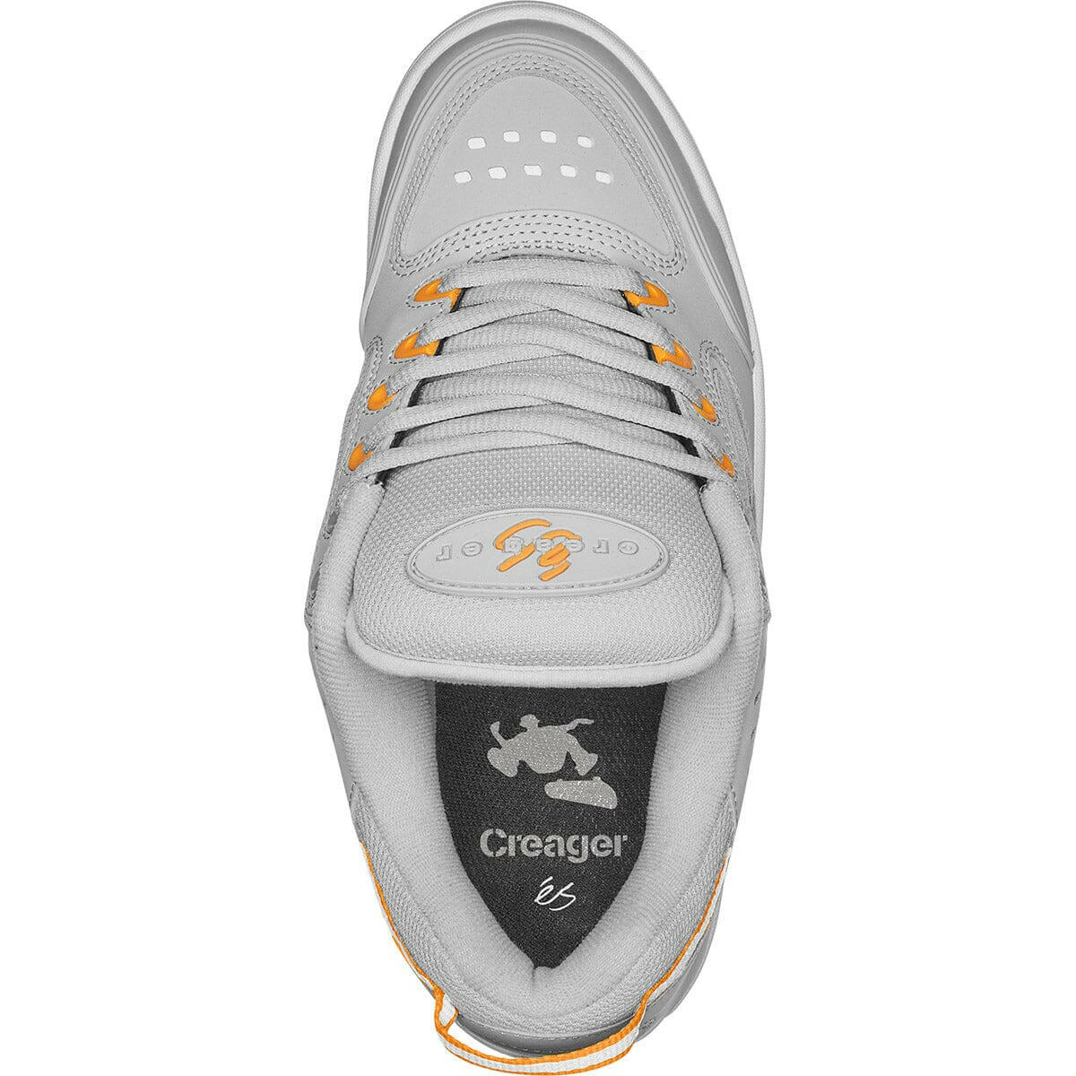 Es - Creager Shoes Grey/Orange - Image 3