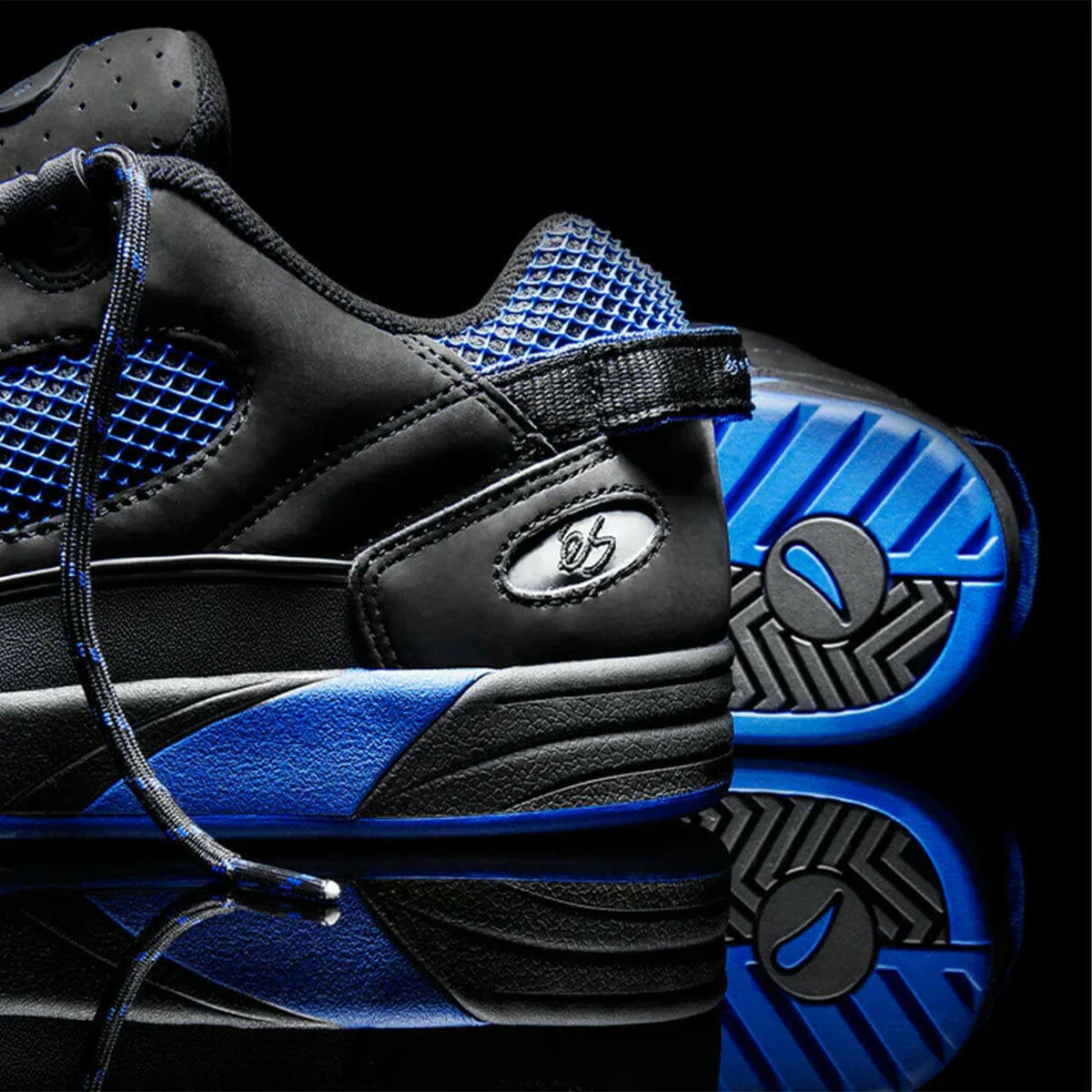 Es - Muska Shoes Black/Royal - Image 6