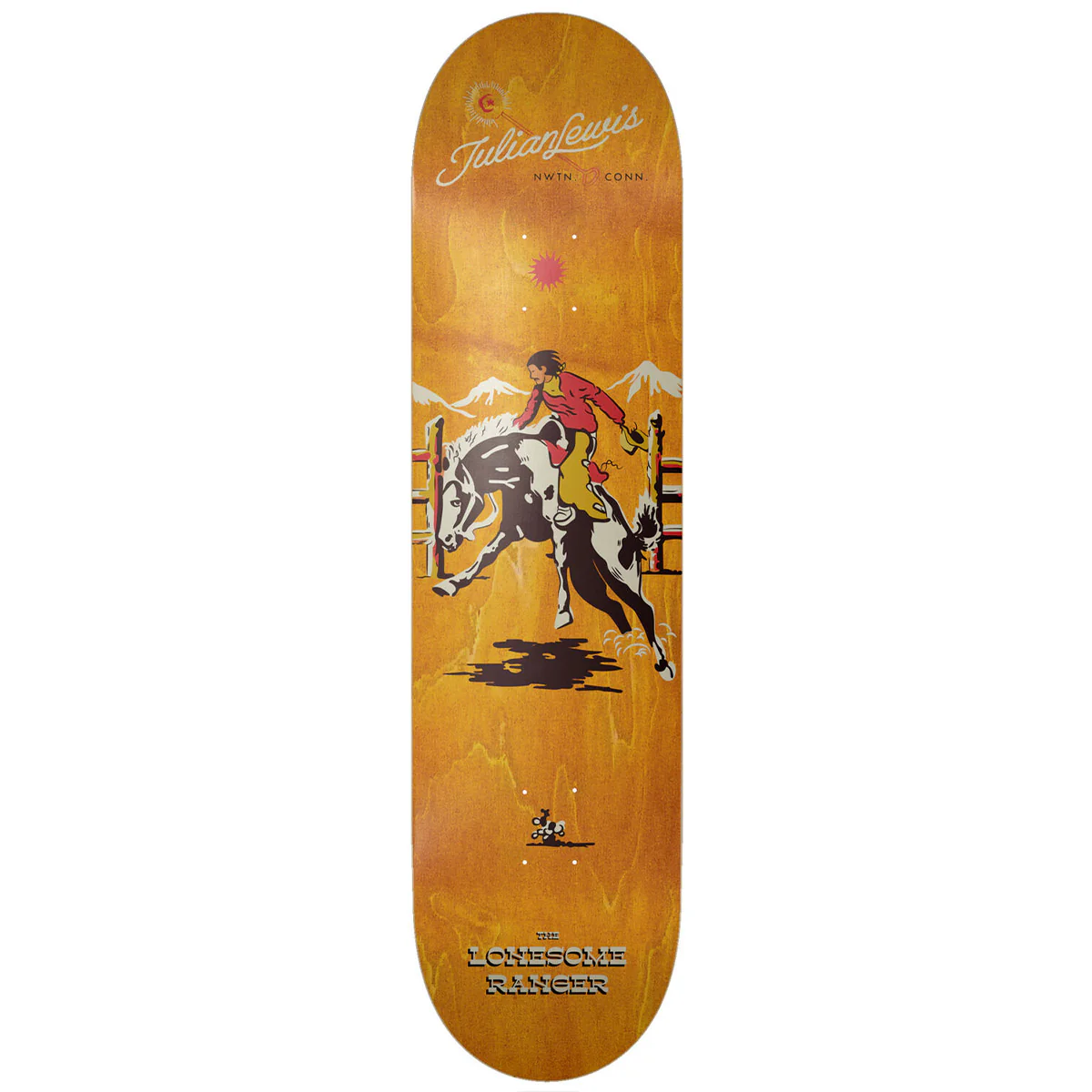 Foundation - Julian Lewis Lonesome Ranger 8.25 Skateboard Deck