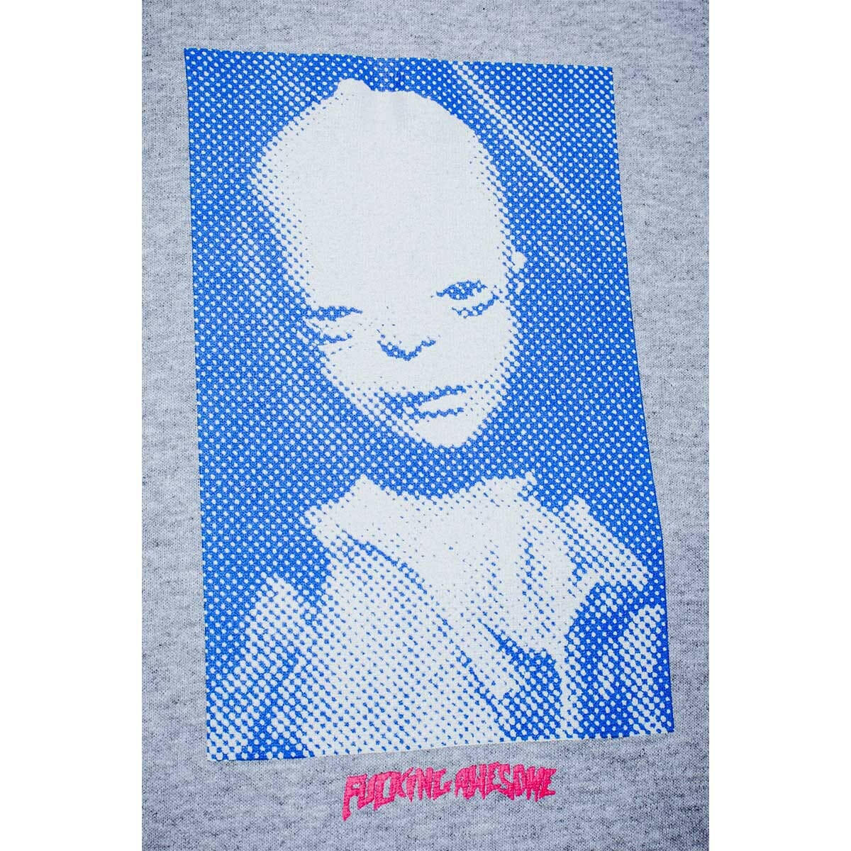 Fucking Awesome - Damaged L/S Tee Heather Grey - Image 2