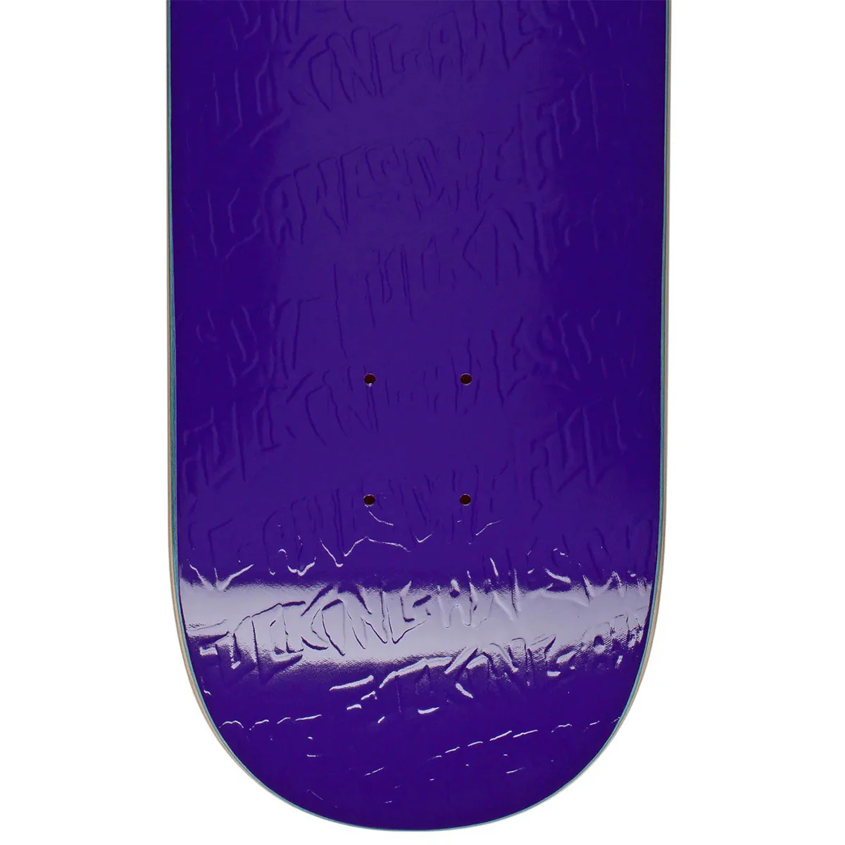 Fucking Awesome - Phantom Purple Embossed 8.5 Skateboard Deck - Image 2