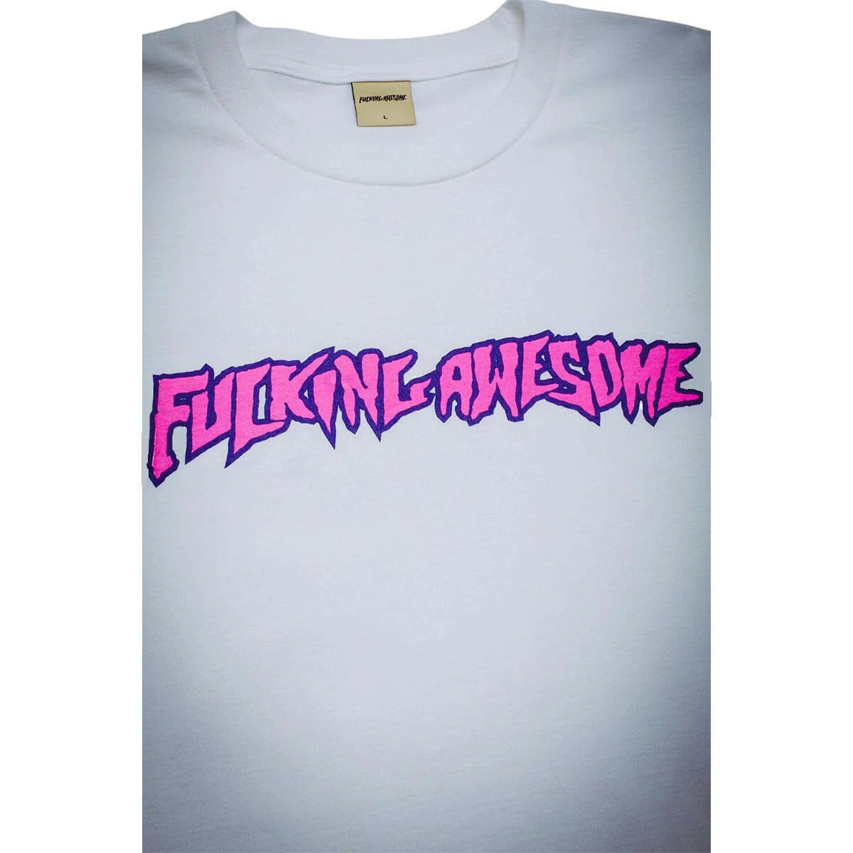 Fucking Awesome - Stamp Logo Tee White - Image 2